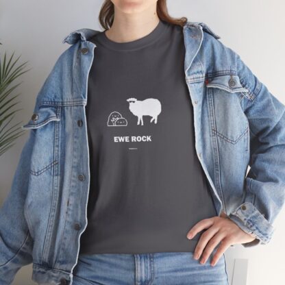 EWE ROCK Unisex Heavy Cotton Tee - Image 23