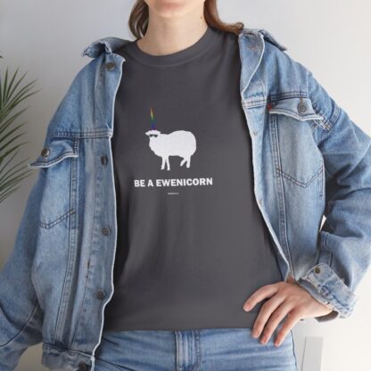 BE A EWENICORN Unisex Heavy Cotton Tee - Image 158