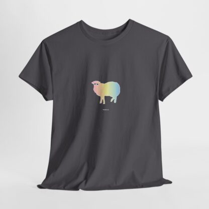 Cotton Candy Sheep Unisex Heavy Cotton Tee - Image 136