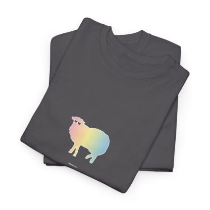 Cotton Candy Sheep Unisex Heavy Cotton Tee - Image 141