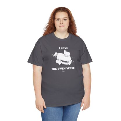 I LOVE THE EWENIVERSE Unisex Heavy Cotton Tee - Image 231