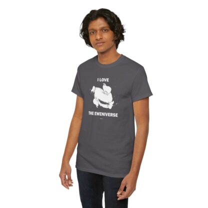 I LOVE THE EWENIVERSE Unisex Heavy Cotton Tee - Image 235