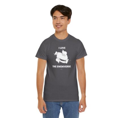 I LOVE THE EWENIVERSE Unisex Heavy Cotton Tee - Image 237