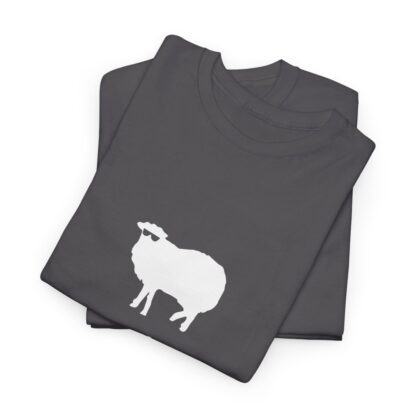 meh. Sheep Unisex Heavy Cotton Tee - Image 6