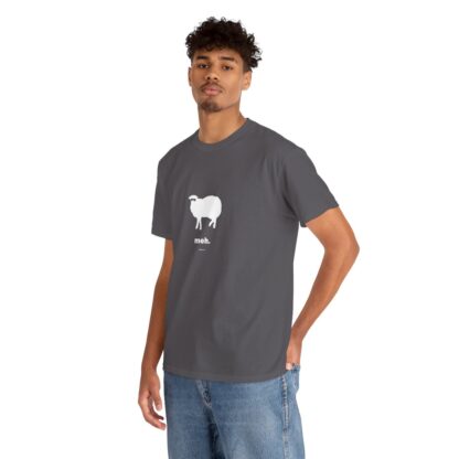 meh. Sheep Unisex Heavy Cotton Tee - Image 14