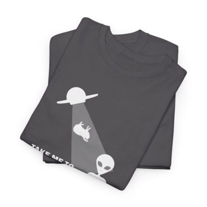 TAKE ME TO YOUR MOTHERSHEEP Unisex Heavy Cotton Tee - Image 6