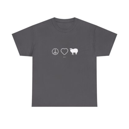 PEACE LOVE SHEEP Unisex Heavy Cotton Tee - Image 218