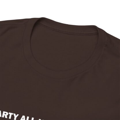 PARTY ALL NIGHT SHEEP ALL DAY Unisex Heavy Cotton Tee - Image 63