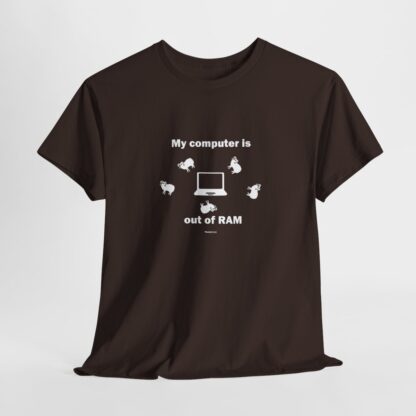 MY COMPUTER IS OUT OF RAM Unisex Heavy Cotton Tee - Image 55