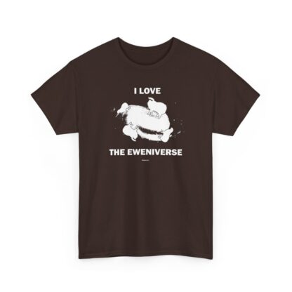 I LOVE THE EWENIVERSE Unisex Heavy Cotton Tee - Image 85