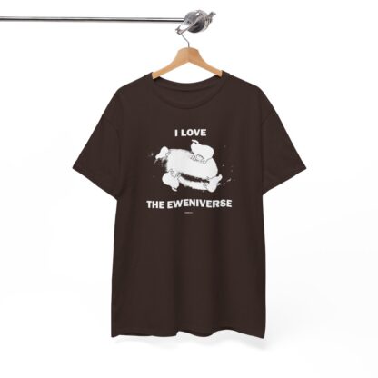 I LOVE THE EWENIVERSE Unisex Heavy Cotton Tee - Image 88