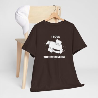 I LOVE THE EWENIVERSE Unisex Heavy Cotton Tee - Image 89