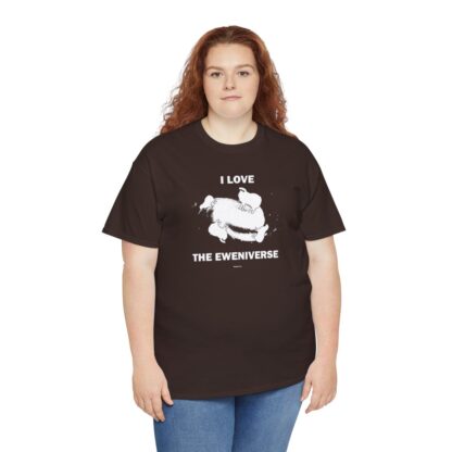 I LOVE THE EWENIVERSE Unisex Heavy Cotton Tee - Image 96