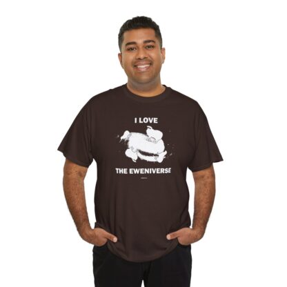 I LOVE THE EWENIVERSE Unisex Heavy Cotton Tee - Image 98