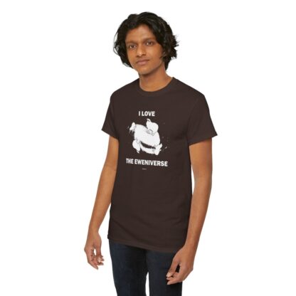 I LOVE THE EWENIVERSE Unisex Heavy Cotton Tee - Image 100