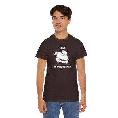 I LOVE THE EWENIVERSE Unisex Heavy Cotton Tee - Image 102