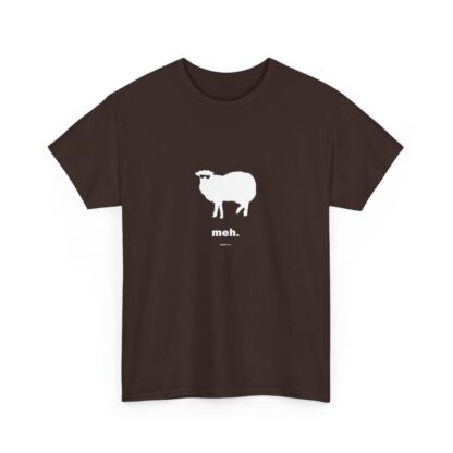 meh. Sheep Unisex Heavy Cotton Tee - Image 85