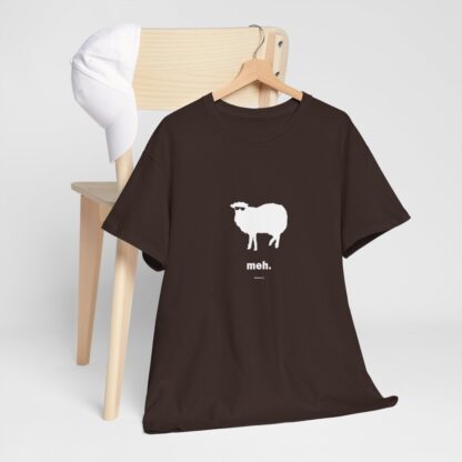 meh. Sheep Unisex Heavy Cotton Tee - Image 89