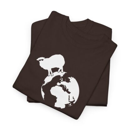 WOOL THE WORLD Unisex Heavy Cotton Tee - Image 87