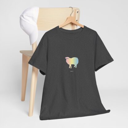 Cotton Candy Sheep Unisex Heavy Cotton Tee - Image 62