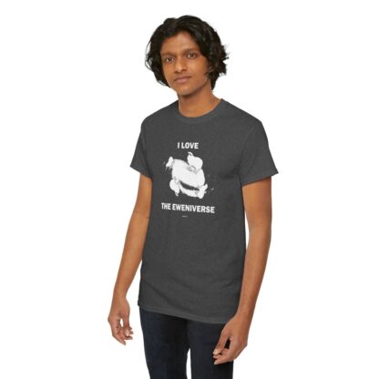 I LOVE THE EWENIVERSE Unisex Heavy Cotton Tee - Image 181