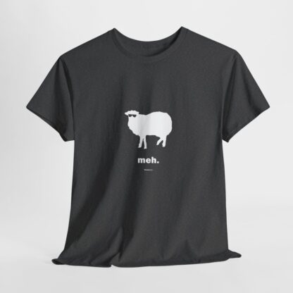 meh. Sheep Unisex Heavy Cotton Tee - Image 163