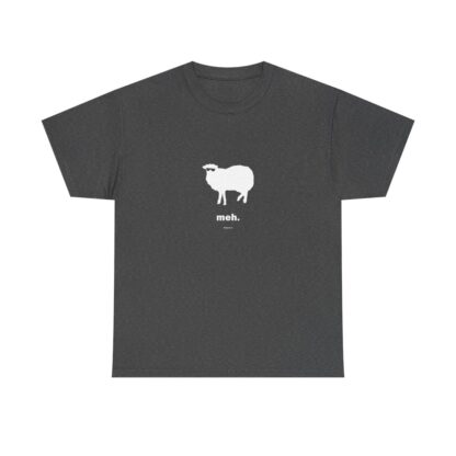 meh. Sheep Unisex Heavy Cotton Tee - Image 164