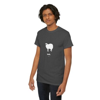 meh. Sheep Unisex Heavy Cotton Tee - Image 181