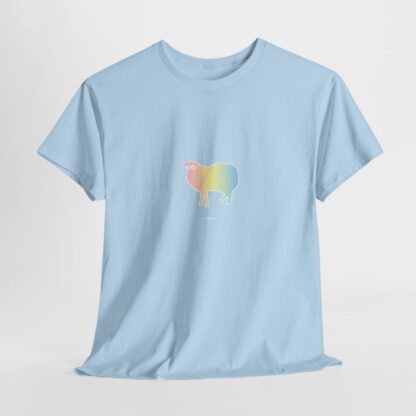 Cotton Candy Sheep Unisex Heavy Cotton Tee - Image 109