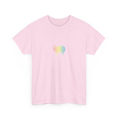 Cotton Candy Sheep Unisex Heavy Cotton Tee - Image 4