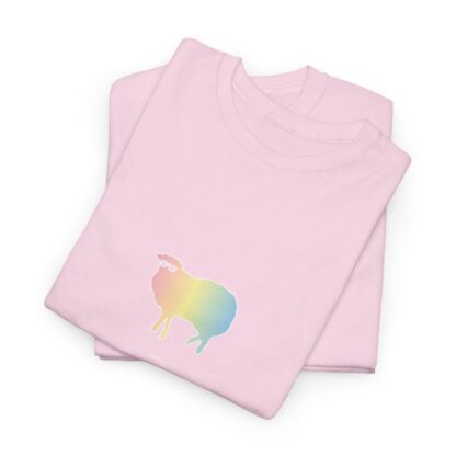 Cotton Candy Sheep Unisex Heavy Cotton Tee - Image 6