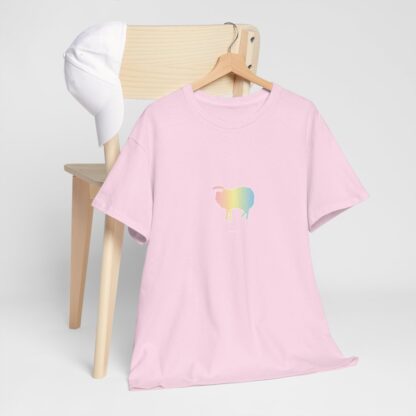 Cotton Candy Sheep Unisex Heavy Cotton Tee - Image 8