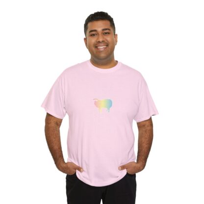 Cotton Candy Sheep Unisex Heavy Cotton Tee - Image 17