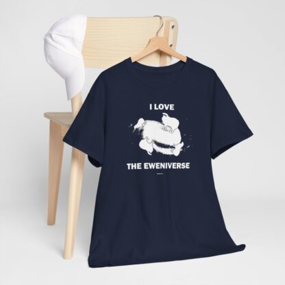 I LOVE THE EWENIVERSE Unisex Heavy Cotton Tee - Image 251