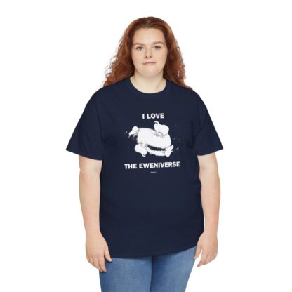 I LOVE THE EWENIVERSE Unisex Heavy Cotton Tee - Image 258