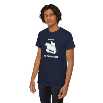 I LOVE THE EWENIVERSE Unisex Heavy Cotton Tee - Image 262