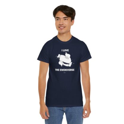 I LOVE THE EWENIVERSE Unisex Heavy Cotton Tee - Image 264