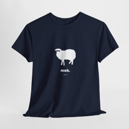 meh. Sheep Unisex Heavy Cotton Tee - Image 244