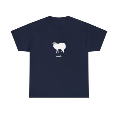 meh. Sheep Unisex Heavy Cotton Tee - Image 245