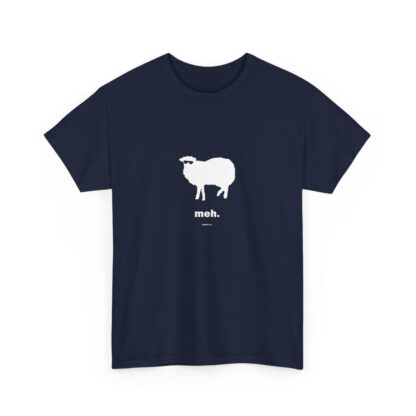 meh. Sheep Unisex Heavy Cotton Tee - Image 247