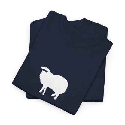 meh. Sheep Unisex Heavy Cotton Tee - Image 249