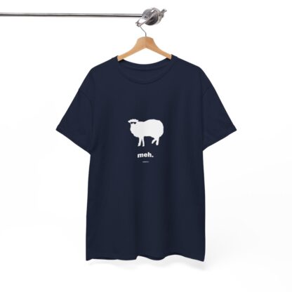 meh. Sheep Unisex Heavy Cotton Tee - Image 250