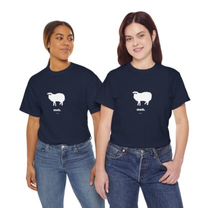 meh. Sheep Unisex Heavy Cotton Tee - Image 268