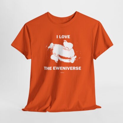 I LOVE THE EWENIVERSE Unisex Heavy Cotton Tee - Image 55