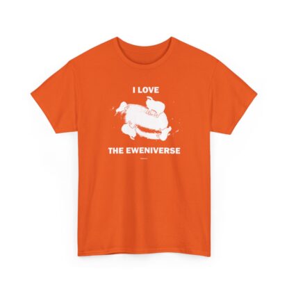 I LOVE THE EWENIVERSE Unisex Heavy Cotton Tee - Image 58