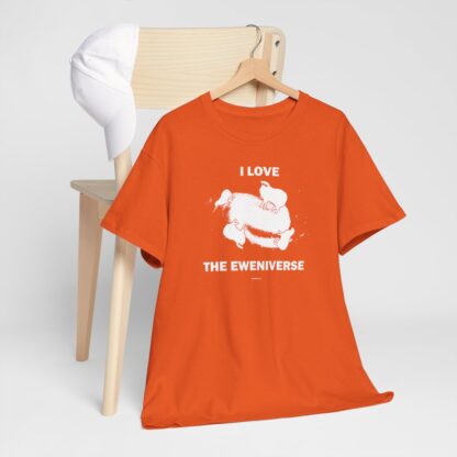 I LOVE THE EWENIVERSE Unisex Heavy Cotton Tee - Image 62