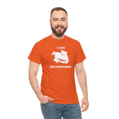 I LOVE THE EWENIVERSE Unisex Heavy Cotton Tee - Image 67