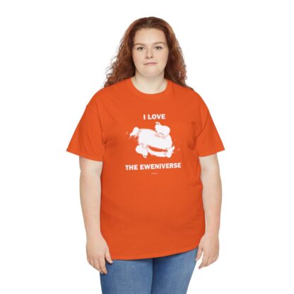 I LOVE THE EWENIVERSE Unisex Heavy Cotton Tee - Image 69