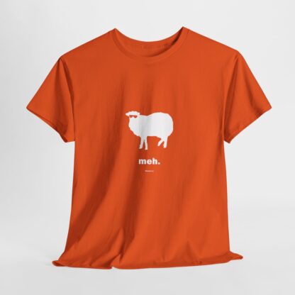 meh. Sheep Unisex Heavy Cotton Tee - Image 55