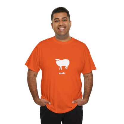 meh. Sheep Unisex Heavy Cotton Tee - Image 71